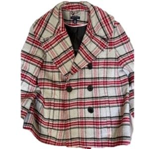 Tommy Hilfiger Double Breasted Wool Coat